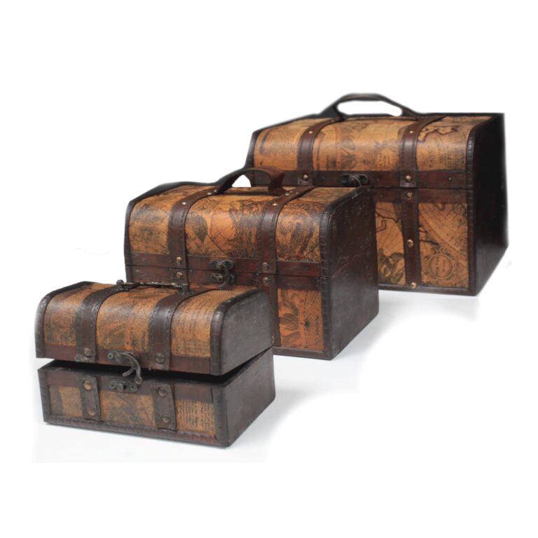 Old-Map-Chest-Set-of-3