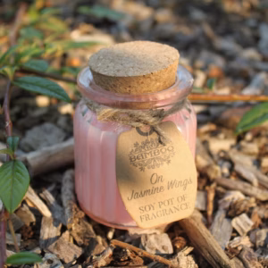 On Jasmine Wings Soy Pot Duftlys