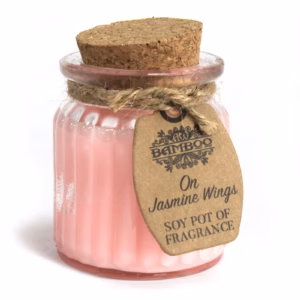 On Jasmine Wings Soy Pot Of Fragrance Candle