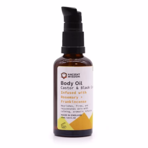 Økologisk Kroppsolje 50ml - Rosmarin & Røkelse