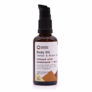 Økologisk Kroppsolje 50ml - Sandeltre & Myrra