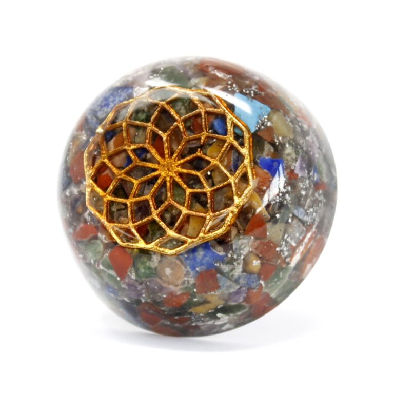 Orgonite-Desk-Power-Packs-Multi-Stone-Dome