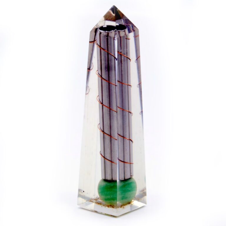 Orgonite-Obelisk-Power-Point-Green-Aventurine-110x30-mm