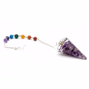 Orgonite Orgonitt Power Chakra Pendel - Ametyst
