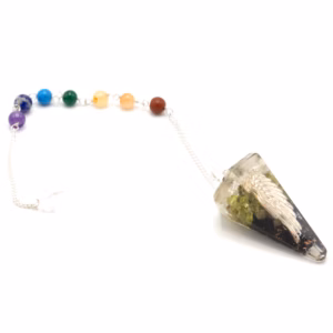 Orgonite Orgonitt Power Chakra Pendel - Englevinge