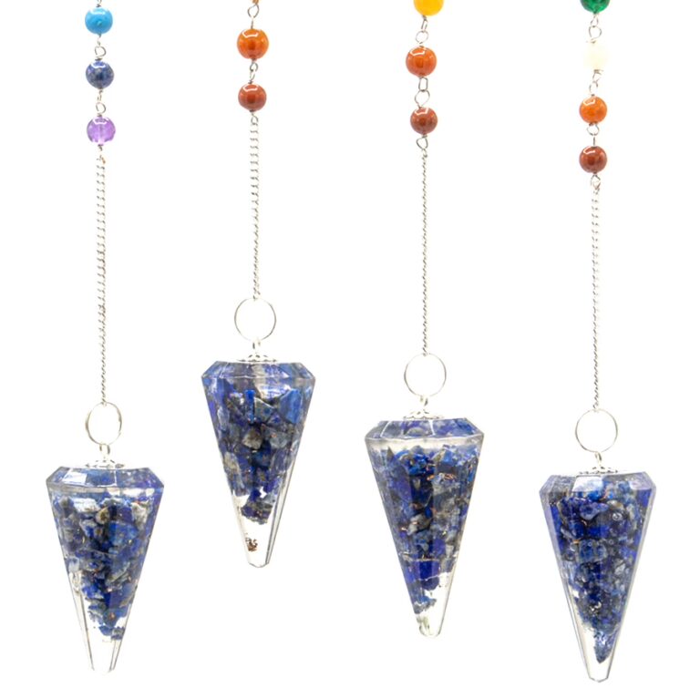 Orgonite-Power-Chakra-Pendulum-Lapis