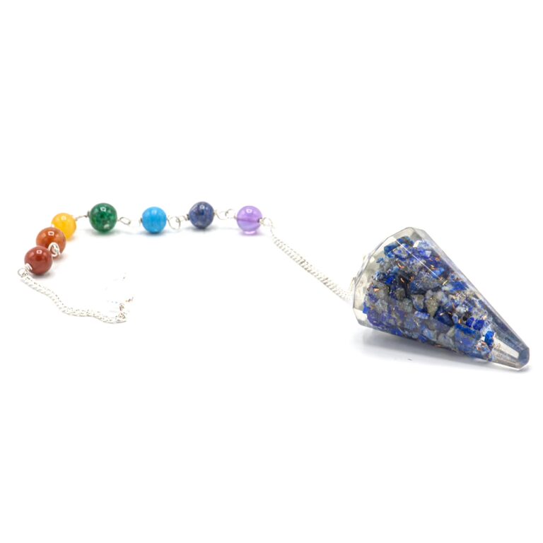 Orgonite-Power-Chakra-Pendulum-Lapis