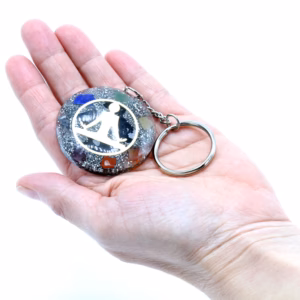 Orgonite Power Keyring - Buddha Seven Chakra