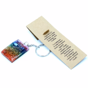 Orgonite Power Keyring - Home Protect Copper og Chakra