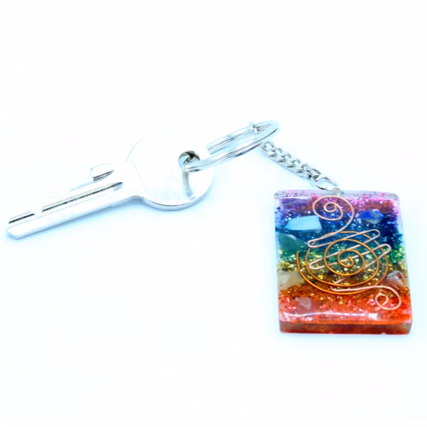 Orgonite Orgonitt Power Keyring - Home Protect Copper Og Chakra - Bilde 4