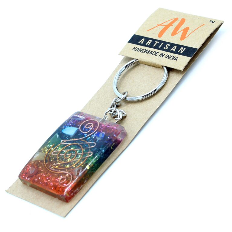 Orgonite-Power-Keyring-Home-Protect-Copper-and-Chakra