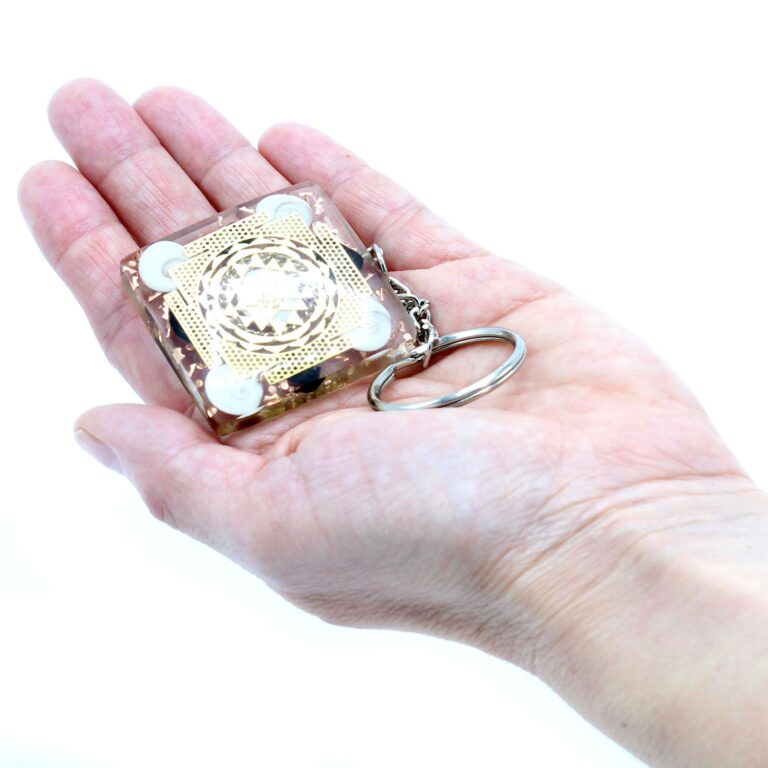 Orgonite-Power-Keyring-Home-Protect-Tourmaline