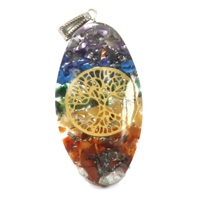 Orgonite-Power-Pendant-7-Stone-Chakra-Oval-with-Tree