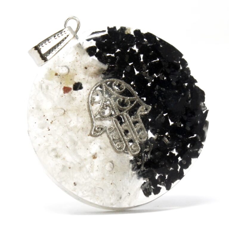 Orgonite-Power-Pendant-Good-Evil-Hamsa
