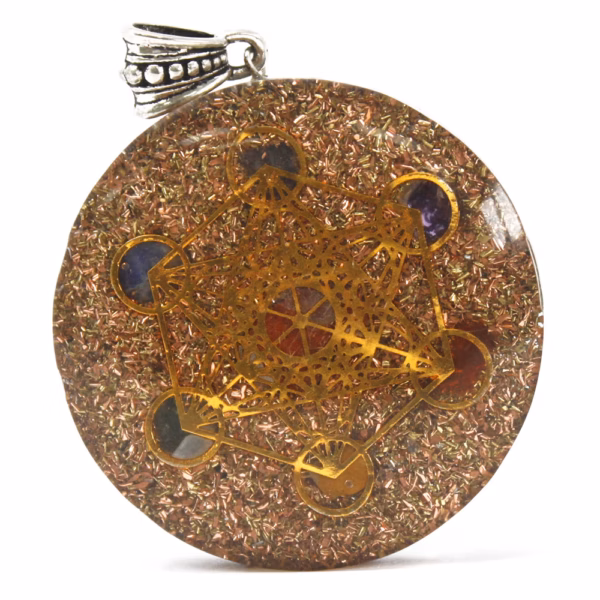 Power Anheng Orgonite Orgonitt - Multi Power Chakra - Lrg