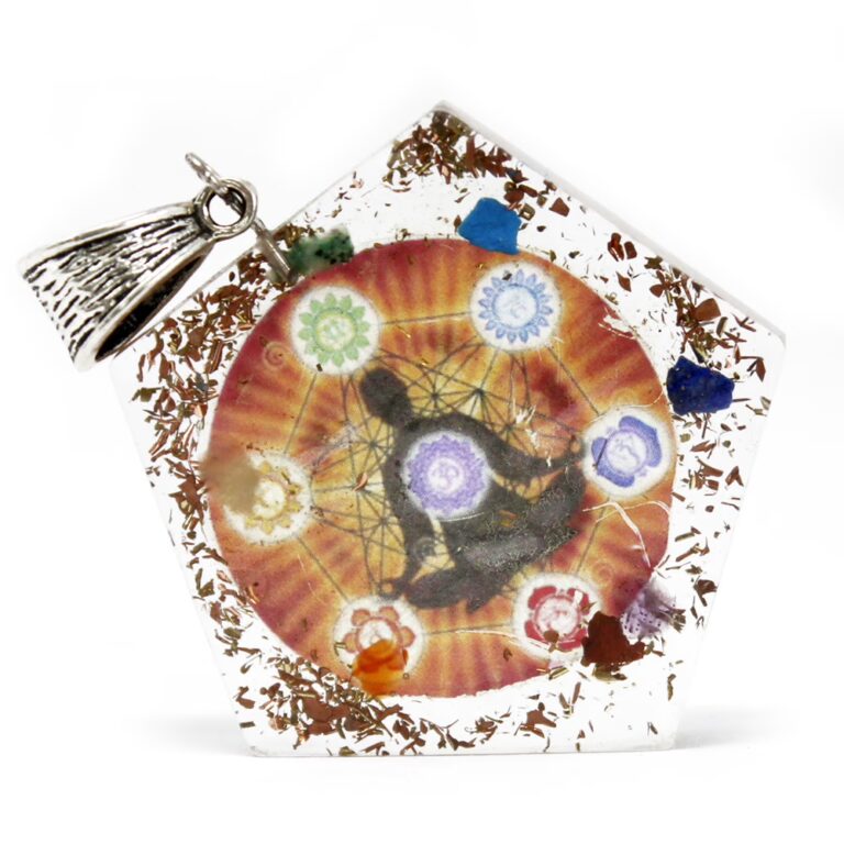 Orgonite-Power-Pendant-Octagon-Chakra