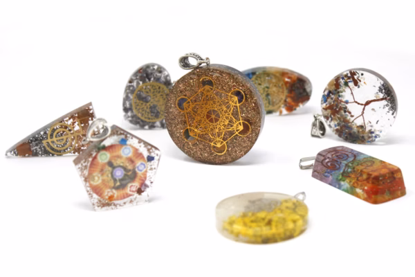 Power Anheng Orgonite Orgonitt - Rainbow Copper Attractor - Bilde 3