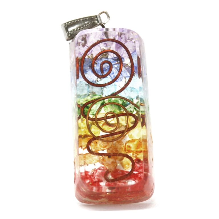 Orgonite-Power-Pendant-Rainbow-Copper-Attractor