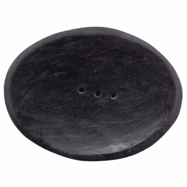 Oval Sæbeskål I Sort marmor - Image 2