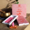 Pack of 15 Natural Incense Smudge Bricks and Burner - Rose Wood