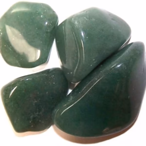 Pakke med 24 L Tromlede Stener - Quartz Green L