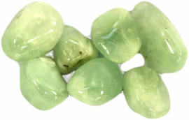 Pakke med 24 Tromlede Stener - Prehnite