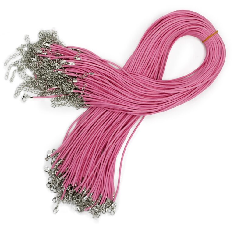 Packs-Waxed-Pendant-Cords-2mm-x-55cm-Assorted-Pink-102