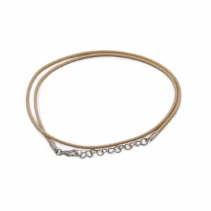 Pakker med Anheng Snorer Voksede - 2 mm x 55 cm - Assortert - Tan 117