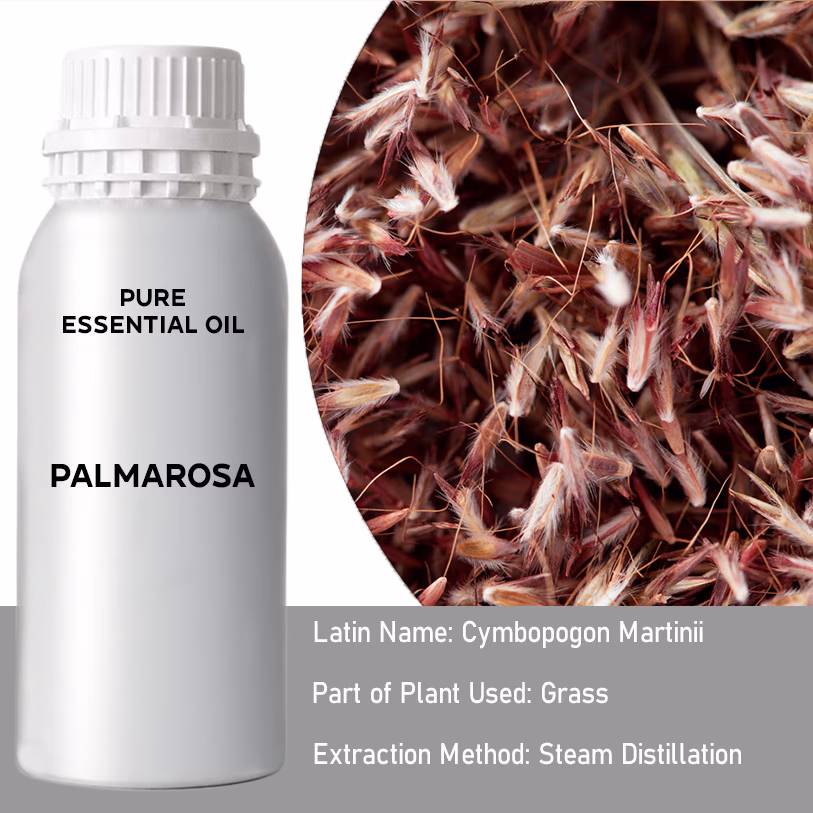 Palmarosa Pure Essential Oil 500ml
