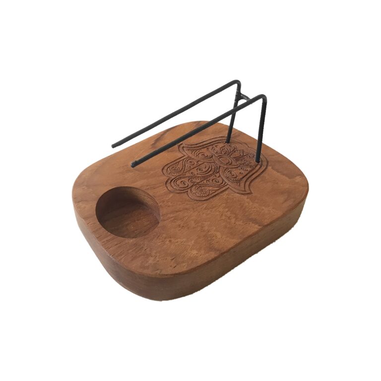 Palo-Santo-Heater-Teak-Wood-Hamsa-Design