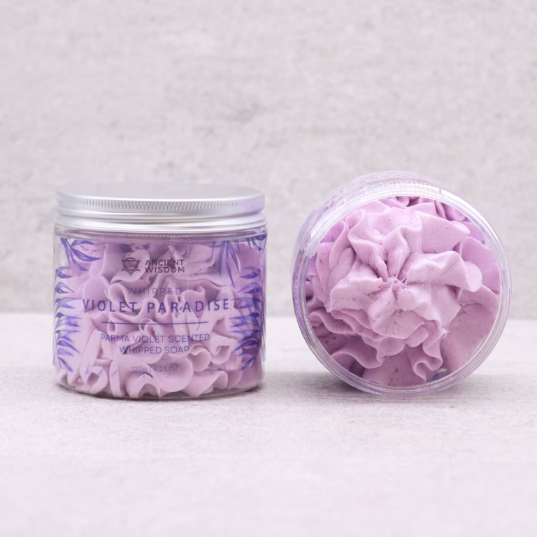 Parma Violet Whipped Cream Soap - 120G