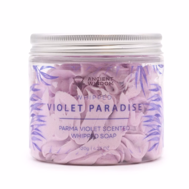 Parma Violet Whipped Cream Soap - 120G