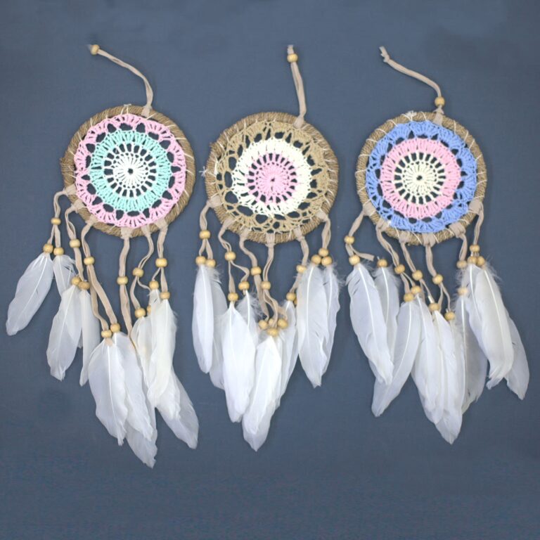 Pastel-Pink-Macrame-Dream-Catcher-12cm-asst-colours