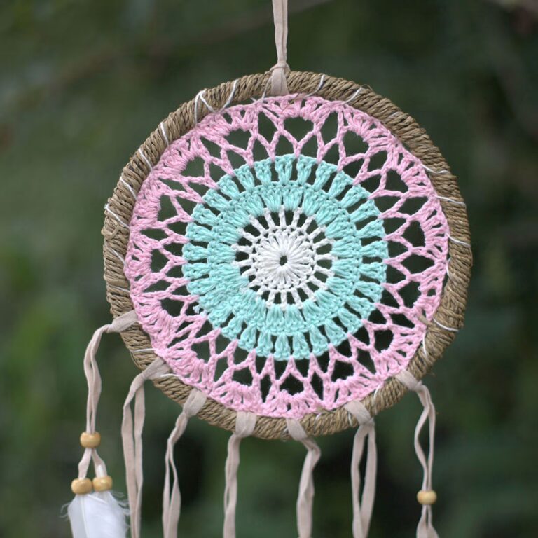 Pastel-Pink-Macrame-Dream-Catcher-16cm-asst-colours