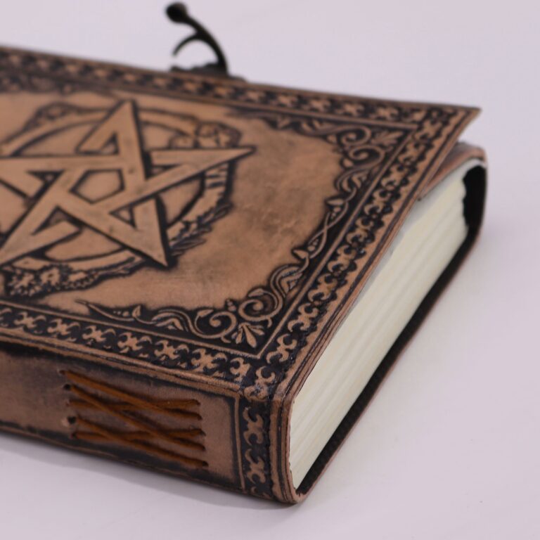 Pentacle-Esoteric-Notebook-Anique-Grey-200-pages-Stich-Edge-17.5x12