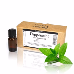 Pebermynte Æterisk Olie uden Etikette 10ml X 10stk