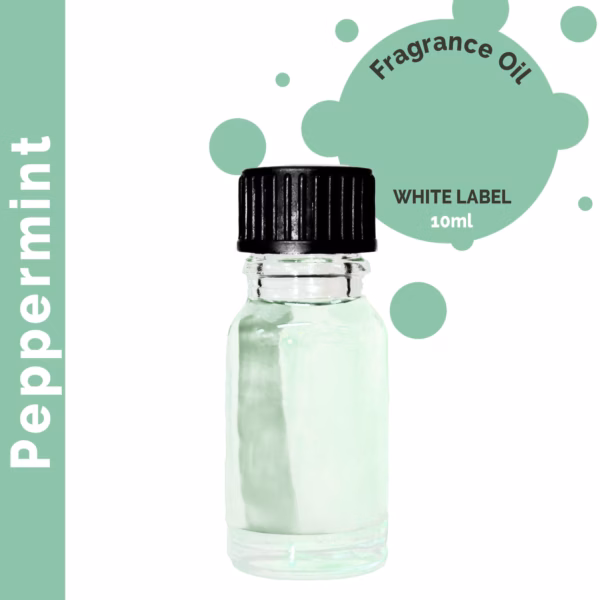 Peppermynte Duftolje 10ml - Uten Etikett