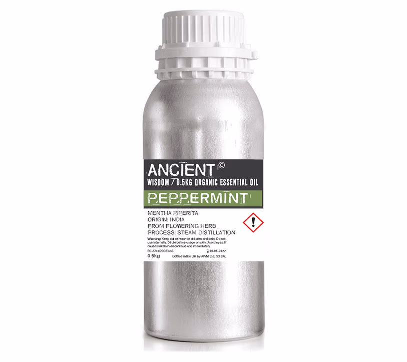 Peppermint Organic Essential Oil 500ml