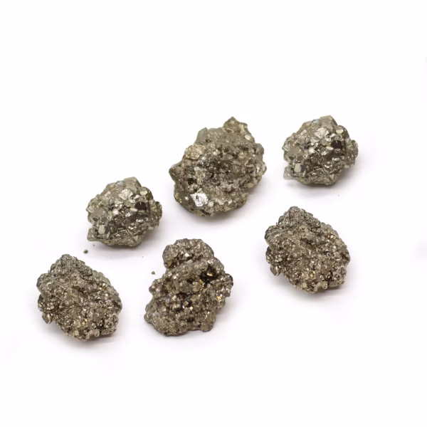 Pyritt - Førsteklasses Medium Størrelse - (200 G Ca. 6 Stykker 35-50 mm)