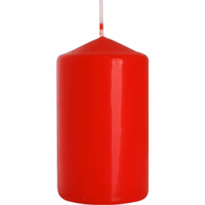 Bougie Pilier 60x100mm - Rouge
