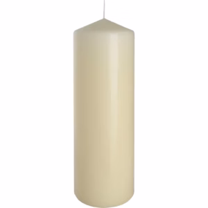 Bougie Pilier 80x250mm - Ivoire