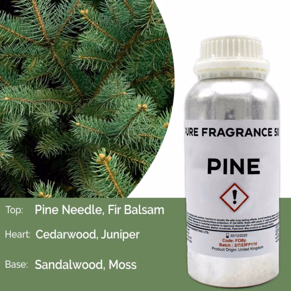 Pine Duftolje Ren - 500Ml