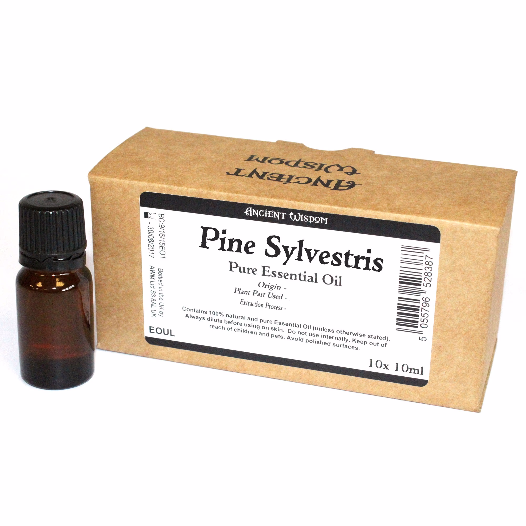 Pine Sylvestris Essential Oil Unlabelled 10ml x 10pcs