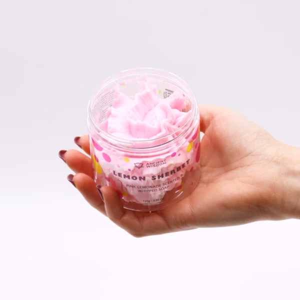 Pink Lemonade Whipped Cream Soap 120g - Image 8