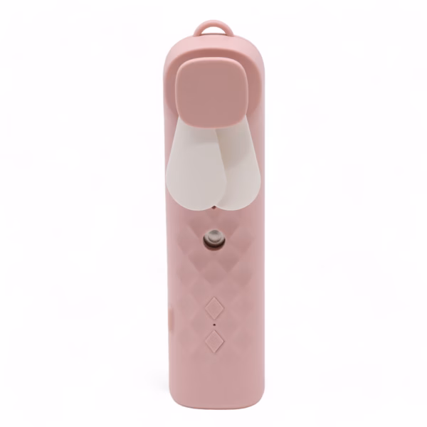 Roze Nano Mist Gezichtsventilator & Spray - USB Oplaadbaar