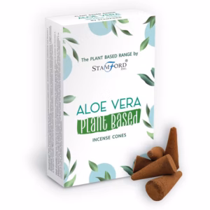 Plantebaserte Røkelseskjegler - Aloe Vera