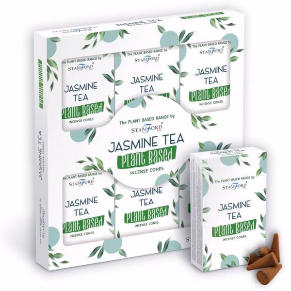 Plantebaserte Røkelseskjegler - Jasmine Tea - Bilde 2