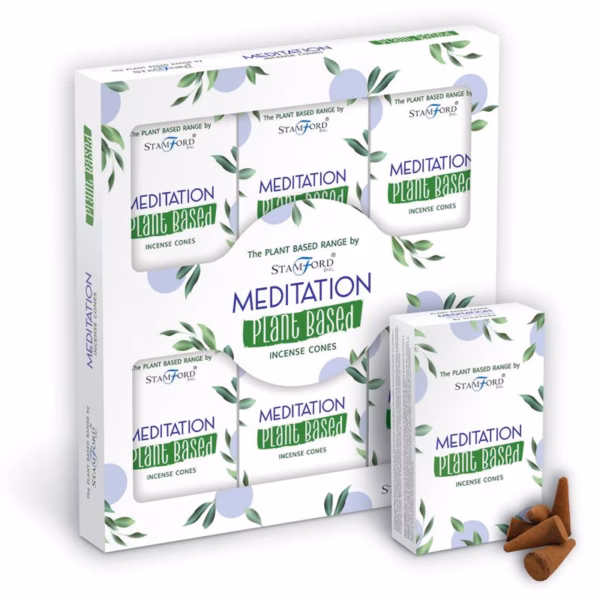 Plantebaserte Røkelseskjegler - Meditasjon - Bilde 2