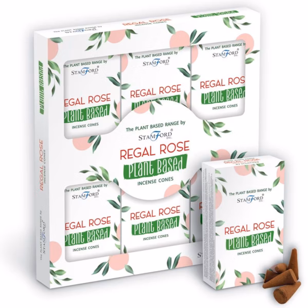 Plantaardige Wierookkegels - Regal Rose - Afbeelding 2
