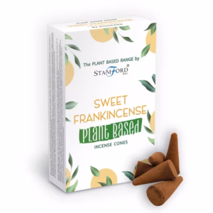 Plantebaserte Røkelseskjegler - Sweet Frankincense